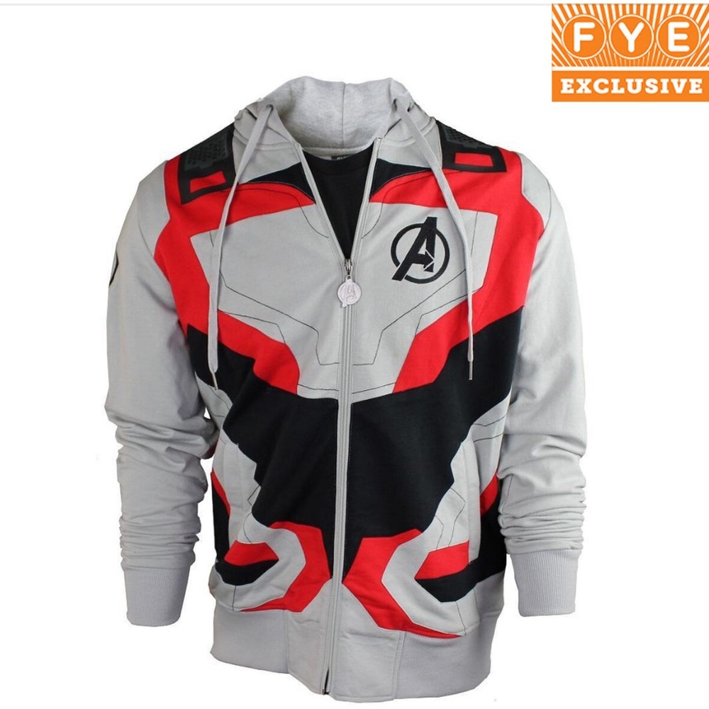 Avengers Zip Up Hoodie